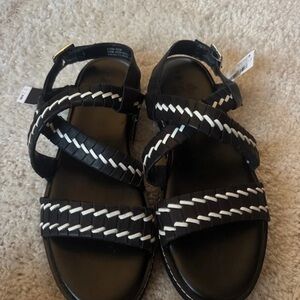Next Black and White Women's Slippers